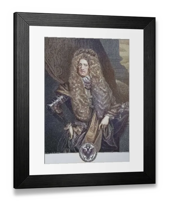 Framed Print : Charles VI, 1 October 1685, 20 October 1740
