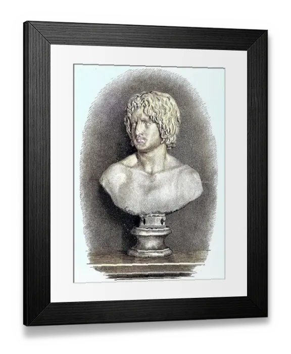 Framed Print : Statue of Germanicus, ancient marble statue in the Lateran Museum in Rome Framed Print : Statue of Germanicus, ancient marble statue in the Lateran Museum in Rome