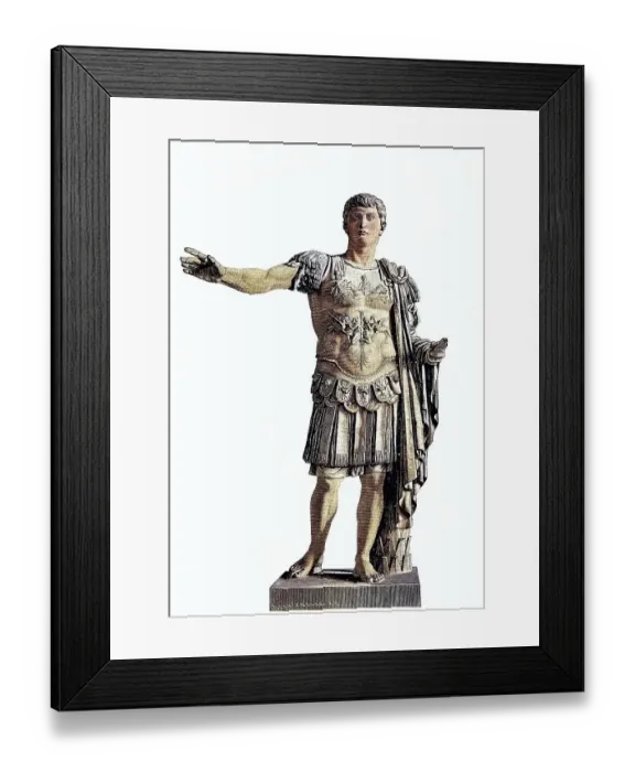 Framed Print : The ancient statue of a Gemanicus in the Lateran Museum in Rome Framed Print : The ancient statue of a Gemanicus in the Lateran Museum in Rome