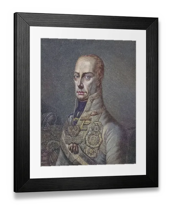 Framed Print : Franz Joseph Karl, 12 February 1768
