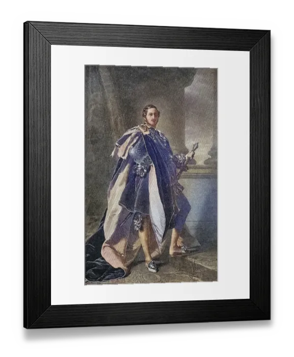 Framed Print : Prince Albert of Saxe-Coburg and Gotha