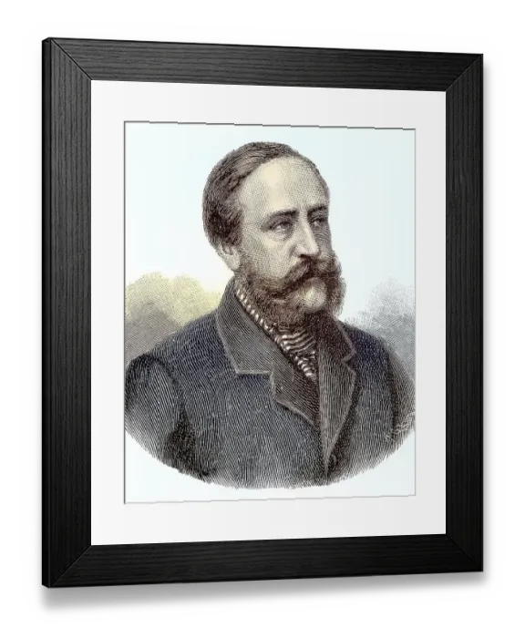 Framed Print : Portrait of Frederick VIII, Christian Frederik Vilhelm Carl Framed Print : Portrait of Frederick VIII, Christian Frederik Vilhelm Carl
