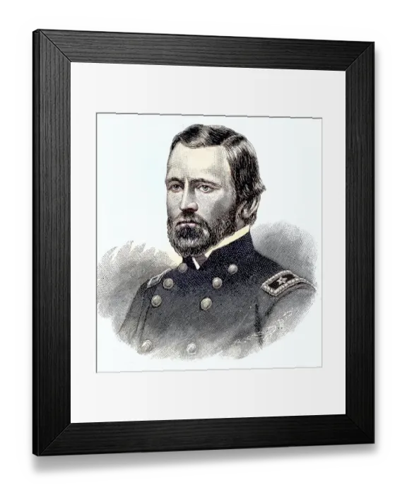 Framed Print : Ulysses S. Grant, 27 April 1822