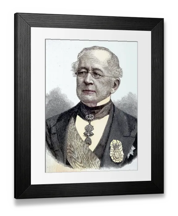 Framed Print : Prince Alexander Mikhailovich Gorchakov
