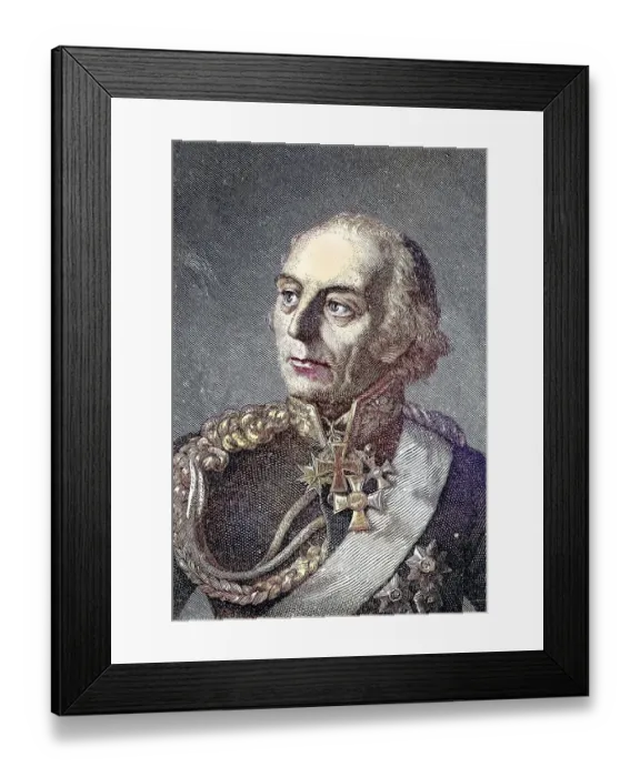 Framed Print : Johann David Ludwig Graf Yorck von Wartenburg Framed Print : Johann David Ludwig Graf Yorck von Wartenburg