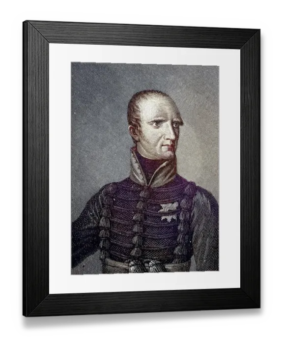 Framed Print : Frederick William of Brunswick