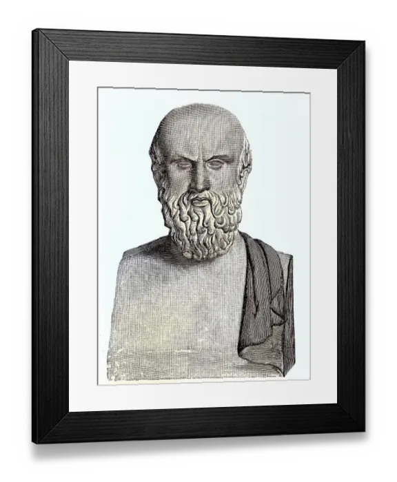 Framed Print : Bust of Aeschylus, 525 BC, 456 BC Framed Print : Bust of Aeschylus, 525 BC, 456 BC