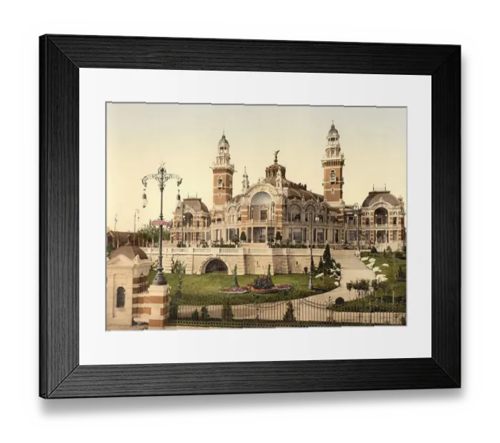 Framed Print : The Tonhalle in Zurich, Switzerland