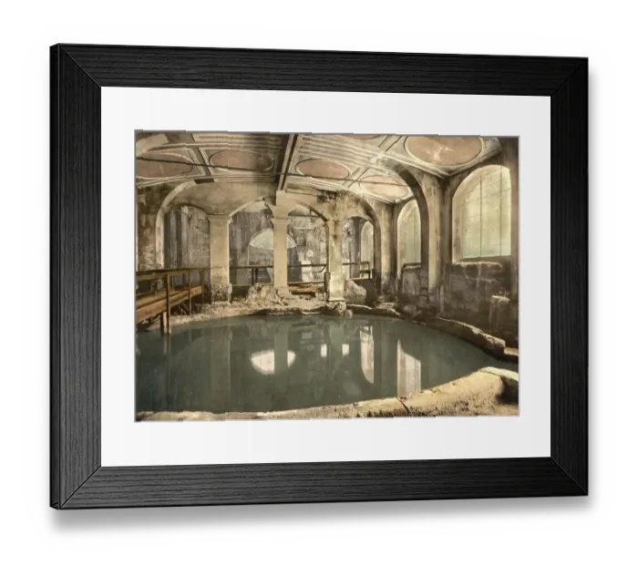 Framed Print : The Roman Baths, Roman Baths in Bath Framed Print : The Roman Baths, Roman Baths in Bath