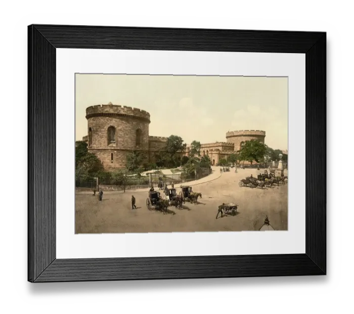 Framed Print : Carlisle Citadel, town in the county of Cumbria in the north of England