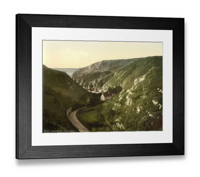 Framed Print : Petit Bot, Guernsey, British Channel Island