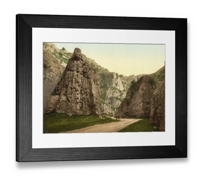 Framed Print : Cheddar Gorge, Cliffs of Cheddar Framed Print : Cheddar Gorge, Cliffs of Cheddar
