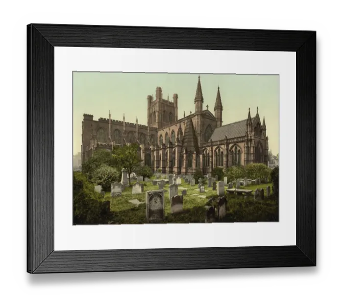 Framed Print : Chester Cathedral, City in the North West of England