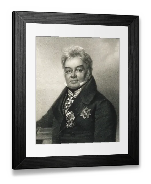 Framed Print : Johann Nepomuk Rust, from 1836 Knight of Rust (5 April 1775) (9 October 1840) was an Austrian physician and surgeon Framed Print : Johann Nepomuk Rust, from 1836 Knight of Rust (5 April 1775) (9 October 1840) was an Austrian physician and surgeon