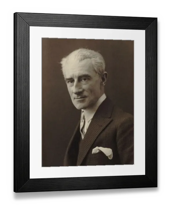 Framed Print : Joseph-Maurice Ravel (7 March 1875) (28 December 1937)