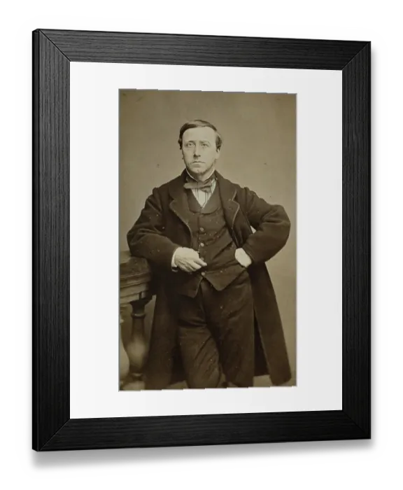 Framed Print : Jules Emile Planchon (21 March 1823 - 1 April 1888) was a French botanist and professor of pharmacy Framed Print : Jules Emile Planchon (21 March 1823 - 1 April 1888) was a French botanist and professor of pharmacy