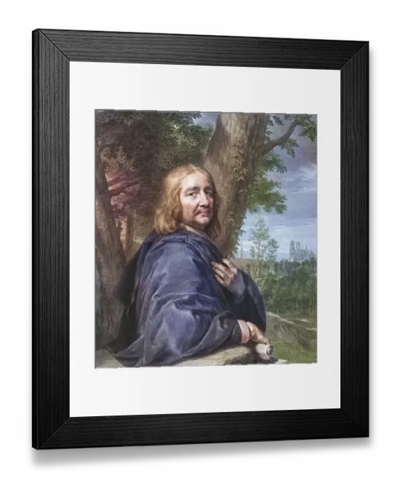 Framed Print : Philippe de Champaigne (26 May 1602 - 12 August 1674) was a painter of the French Baroque