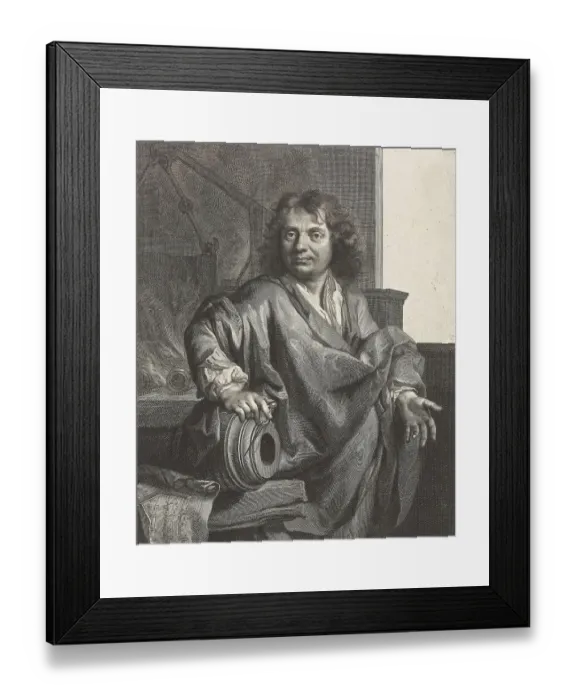 Framed Print : Johann Jakob Keller vom Steinbock (17 December 1635 in Zurich) (1700 in Colmar) was a Swiss goldsmith and ore caster