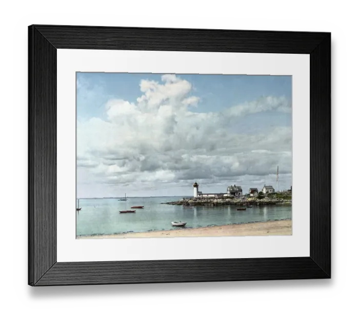 Framed Print : Annisquam lighthouse, Gloucester