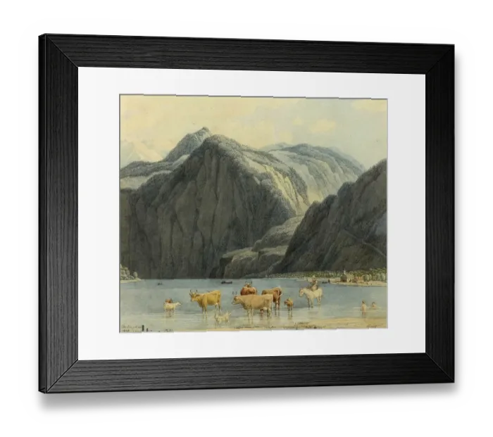 Framed Print : The Koenigssee in the Berchtesgaden Alps Framed Print : The Koenigssee in the Berchtesgaden Alps