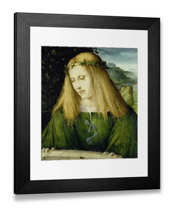 Framed Print : (Narcissus), in Greek mythology is a beautiful youth who rejected the love of others