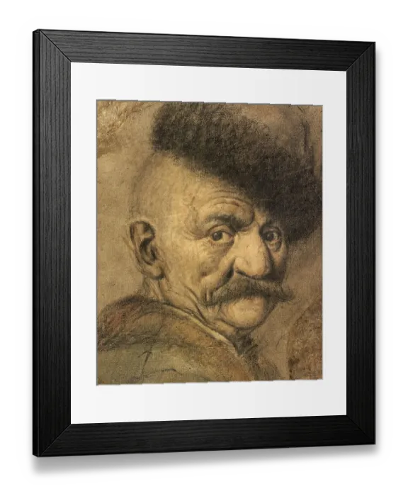 Framed Print : Portrait of the pirate Barbarossa Framed Print : Portrait of the pirate Barbarossa