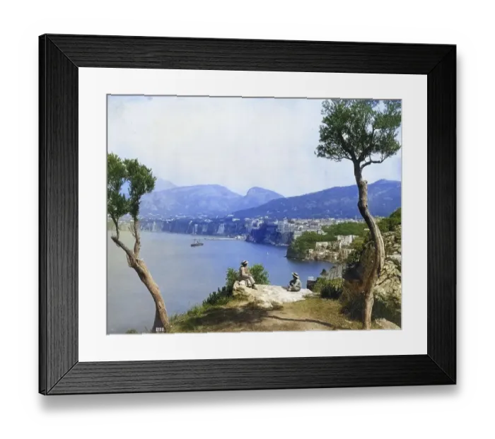 Framed Print : Panorama of Sorrento, Sorrento Framed Print : Panorama of Sorrento, Sorrento