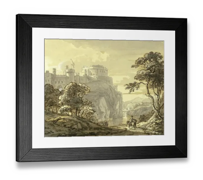 Framed Print : Windsor Castle, located in the English town of Windsor in southern England Framed Print : Windsor Castle, located in the English town of Windsor in southern England