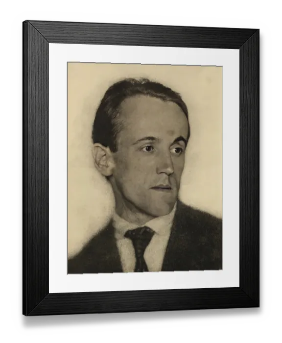 Framed Print : Otto Schubert (23 February 1878) (28 September 1968)