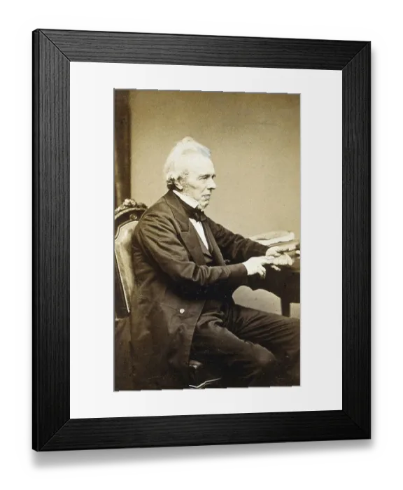 Framed Print : Michael Faraday (22 September 1791 - 25 August 1867)