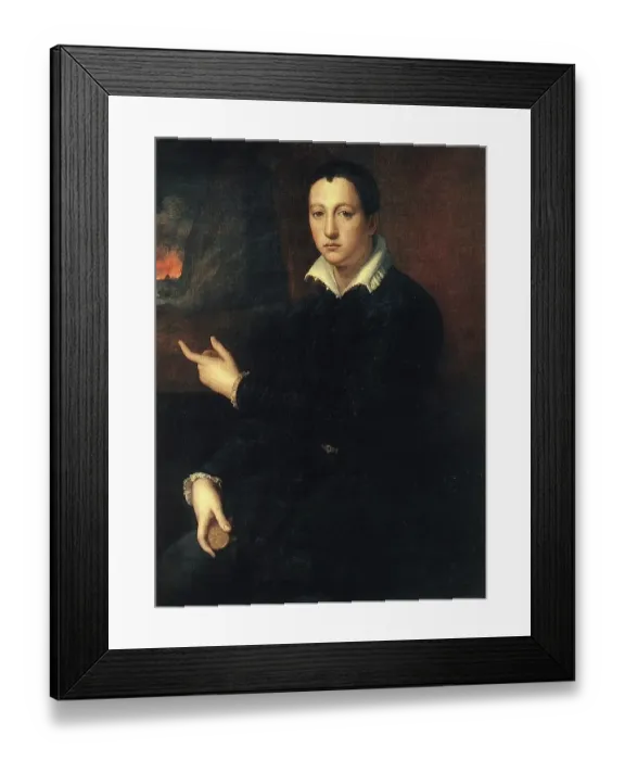 Framed Print : Portrait of a Boy, painting by Agnolo Bronzino