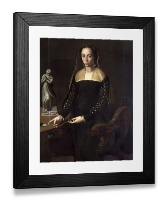Framed Print : Portrait of Ortensia de Bardi at Montauto Framed Print : Portrait of Ortensia de Bardi at Montauto