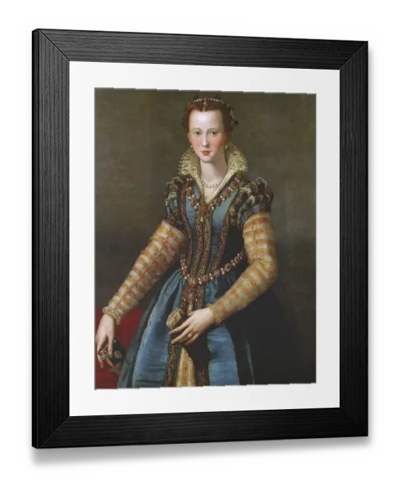Framed Print : Eleonora of Toledo (1522 to 17 December 1562)
