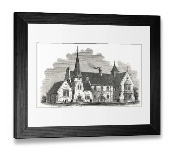 Framed Print : University, The Church of England educational institution