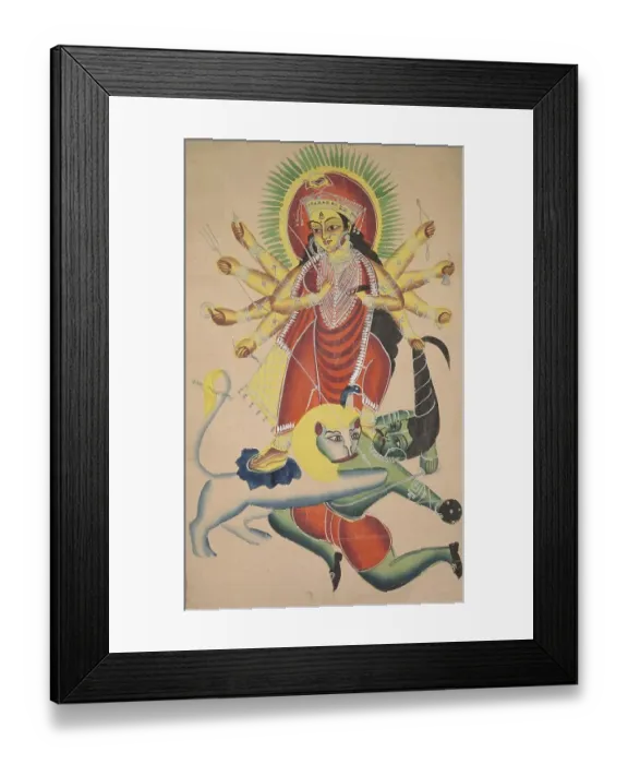Framed Print : Durga, Goddess of Perfection in Hinduismzs Framed Print : Durga, Goddess of Perfection in Hinduismzs