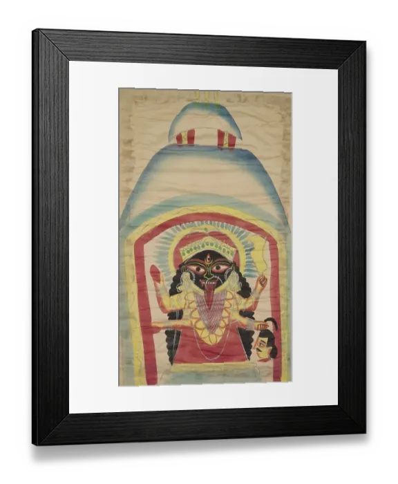 Framed Print : Kali, c. 1890, East India, Bengal