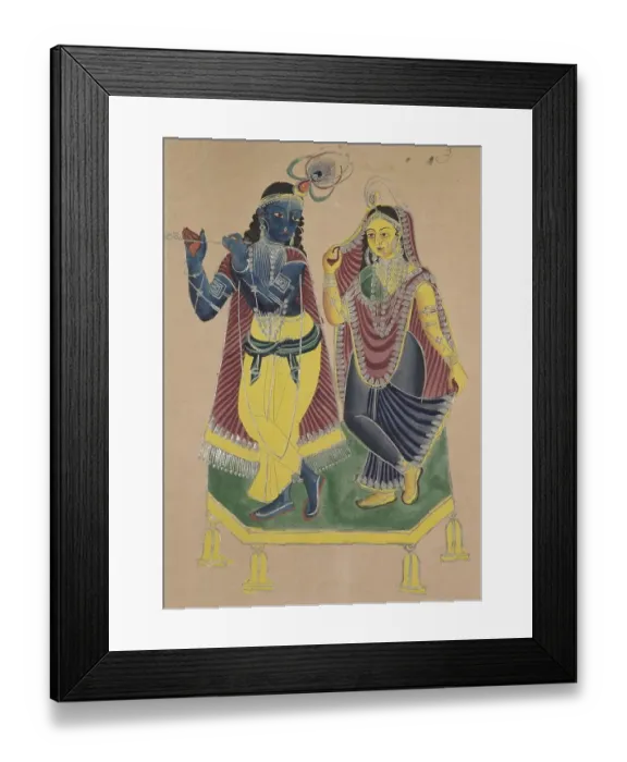 Framed Print : Radha, in Hindu mythology the eternal consort