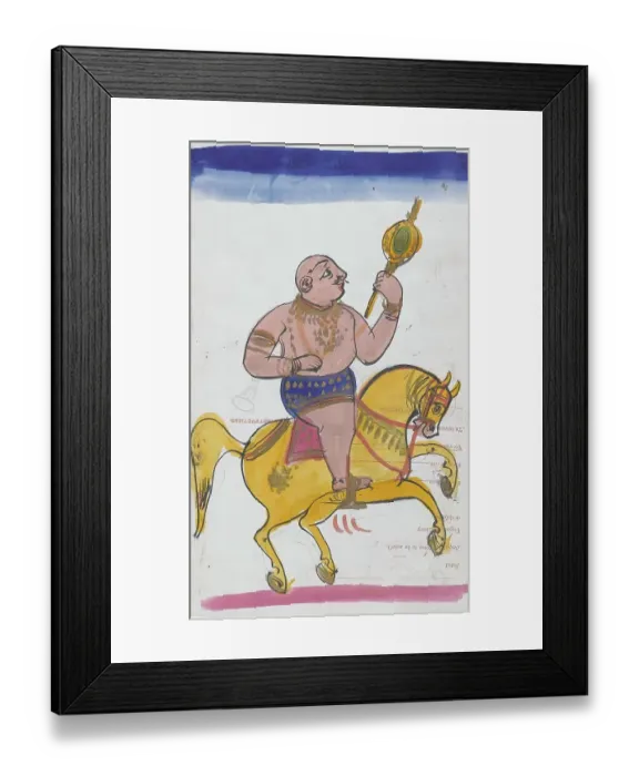 Framed Print : Sikh horsewoman, 1890, East India Framed Print : Sikh horsewoman, 1890, East India