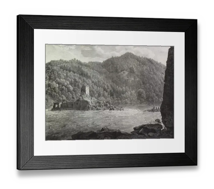 Framed Print : The river Danube in Lower Austria Framed Print : The river Danube in Lower Austria