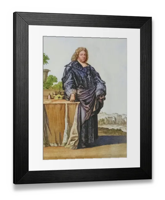 Framed Print : Traditional traditional costume