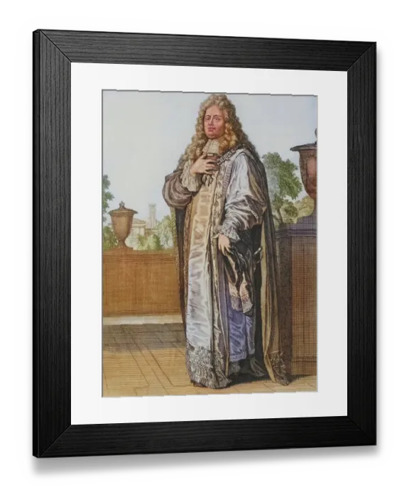 Framed Print : Traditional traditional costume