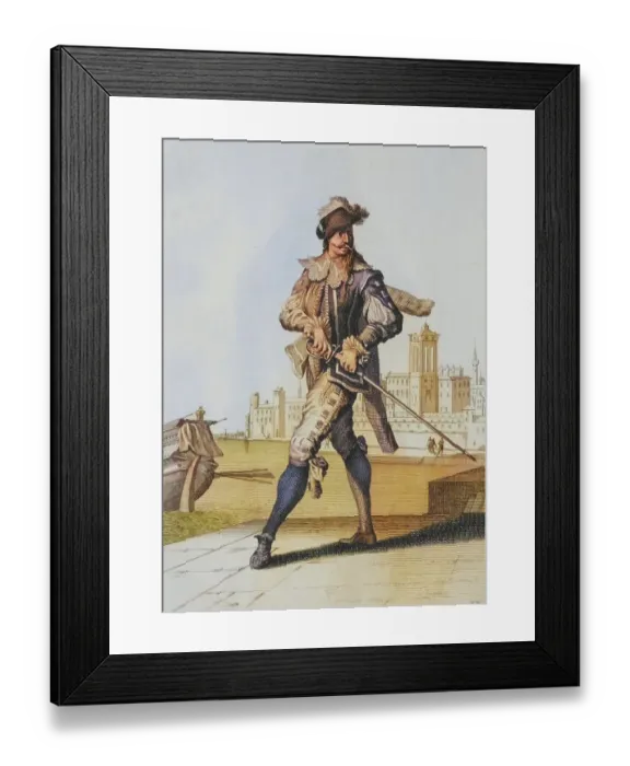 Framed Print : Traditional traditional costume
