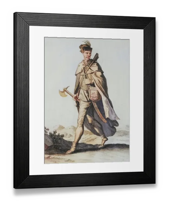 Framed Print : Traditional traditional costume Framed Print : Traditional traditional costume