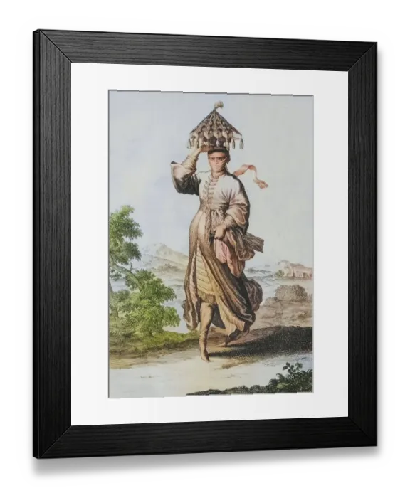 Framed Print : Traditional traditional costume Framed Print : Traditional traditional costume