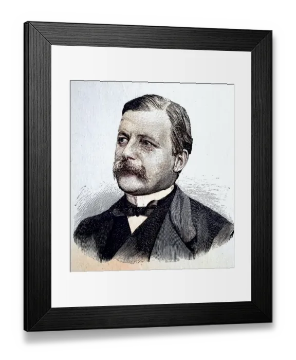 Framed Print : Deutsche Militaers im Deutsch-Franzoesischen Krieg 1870 Framed Print : Deutsche Militaers im Deutsch-Franzoesischen Krieg 1870