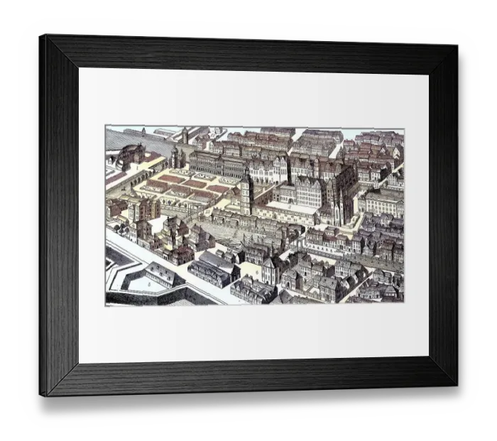 Framed Print : Orangery, pleasure, garden, residential