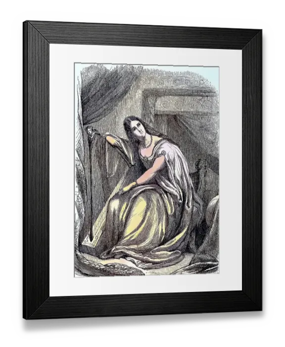 Framed Print : Maria Malibran, 24 March 1808, 23 September 1836 Framed Print : Maria Malibran, 24 March 1808, 23 September 1836