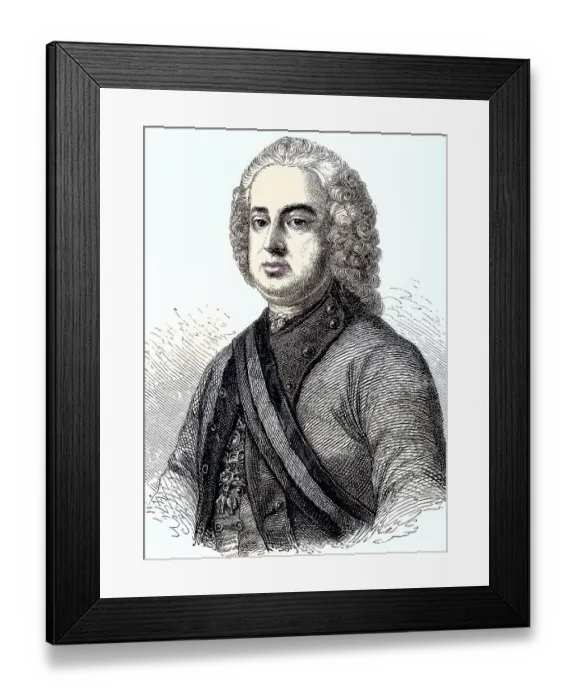 Framed Print : Francis II, Francis, 1768 to 1835