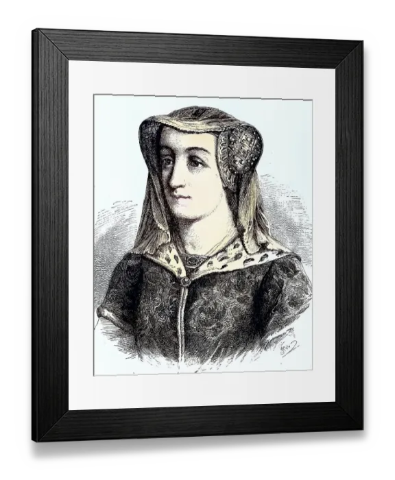 Framed Print : Jakobaea, Jacqueline, Jacoba van Beieren Framed Print : Jakobaea, Jacqueline, Jacoba van Beieren