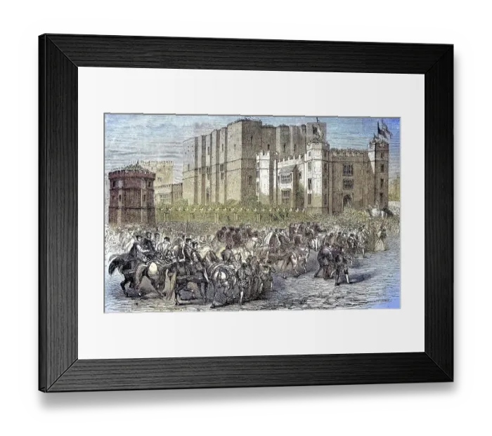 Framed Print : Elizabeth I, 1533, 1603, was Queen of England and Ireland from 17 November 1558 until her death